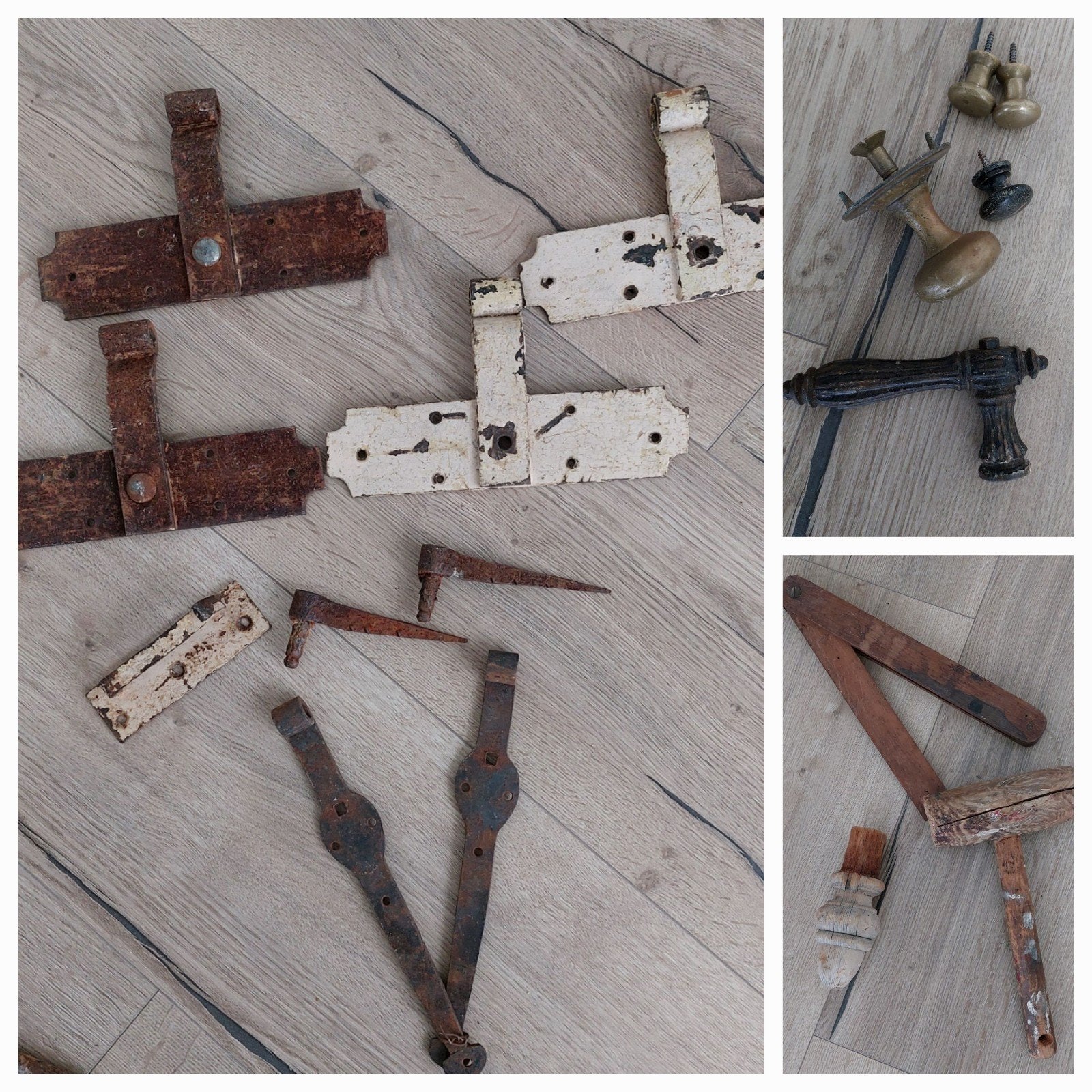Antiek deurbeslag, hang en sluitwerk, Doe-het-zelf en Verbouw, Hang- en Sluitwerk, Ophalen, Gebruikt, Overige typen