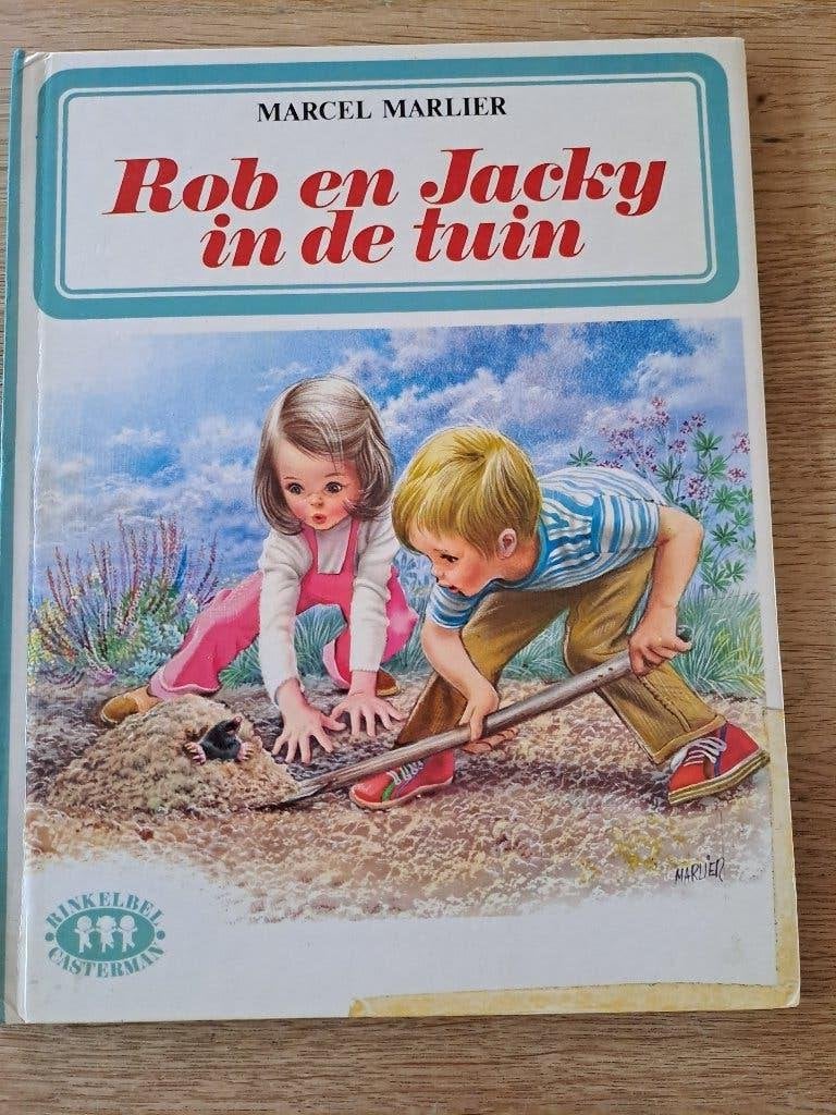 ROB EN JACKY IN DE TUIN. MARCEL MARLIER., Ophalen of Verzenden, Gelezen, Marcel Marlier, Fictie algemeen