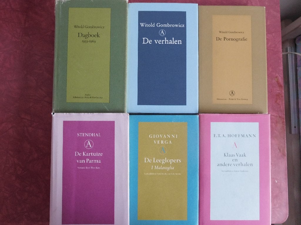 Grote Bellettrie Serie Gombrowicz Verga Hoffmann Stendhal, Boeken, Ophalen of Verzenden, Zo goed als nieuw
