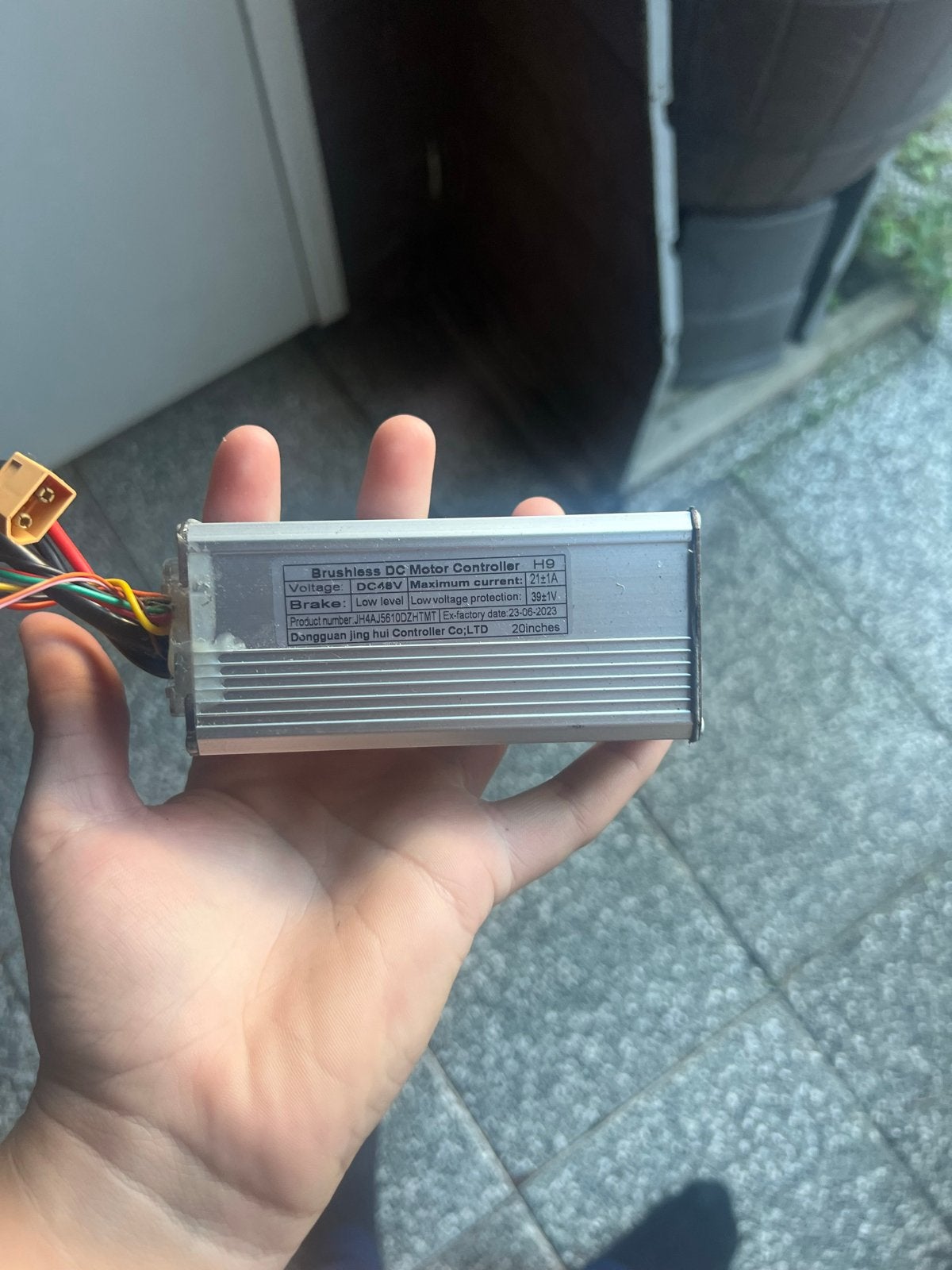 Brushless DC Motor Controller H9 - 48V, Elektrische fiets, Overige materialen, Ophalen of Verzenden, Zo goed als nieuw