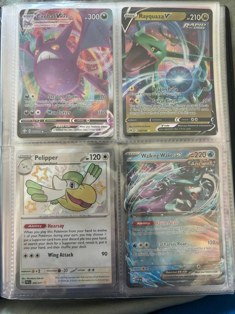 Pokemon kaarten plus binder te koop, Ophalen of Verzenden, Zo goed als nieuw