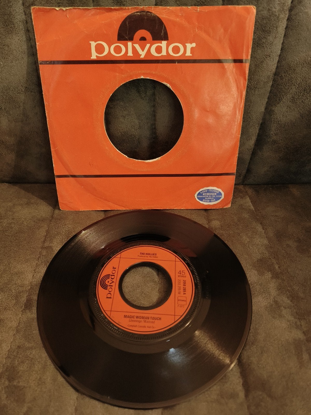 The Hollies - Indian Girl / Magic Woman Touch (Polydor), Gebruikt, 7 inch, Ophalen of Verzenden, Pop