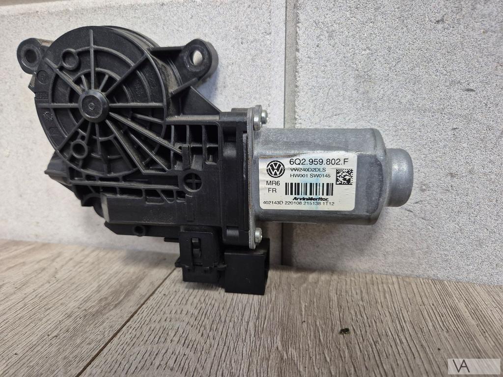 Raammotor links voor VW Polo 9n3 Skoda Fabia 6q2959802f €100, Auto-onderdelen, Elektronica en Kabels, Gebruikt, -, Volkswagen