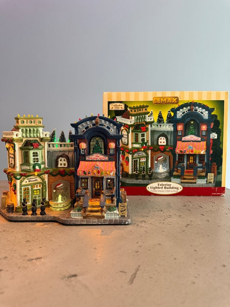 Lemax Holiday Treasures Christmas Shops | 2005, Diversen, Ophalen of Verzenden, Zo goed als nieuw