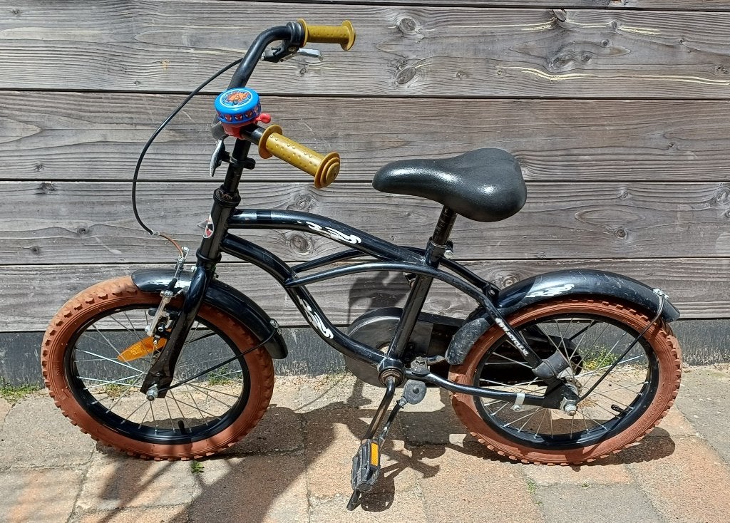 Kinderfiets, Terugtraprem, Ophalen, 2cycle, 16 tot 20 inch