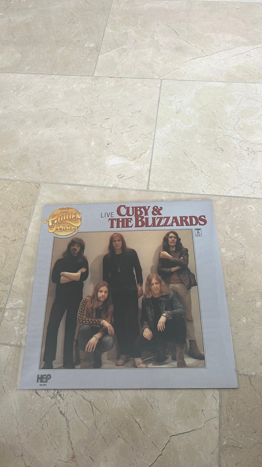 LP Cuby & The blizzards live /, Ophalen of Verzenden, Zo goed als nieuw, LP
