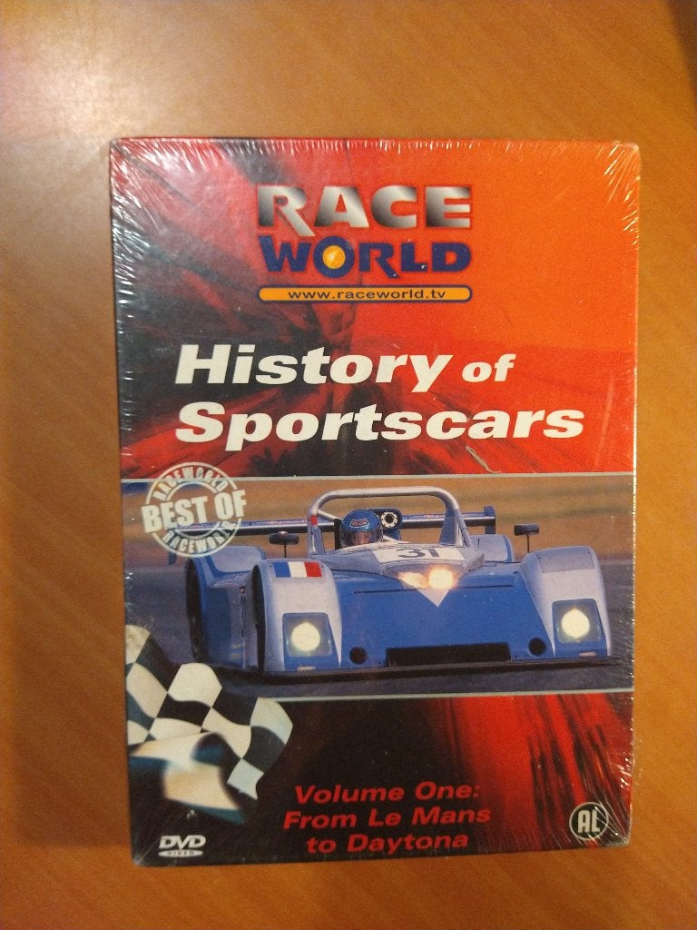 DVD History Of Sportscars. Nieuw in de verpakking, Alle leeftijden, Ophalen of Verzenden, Nieuw in verpakking, Natuur