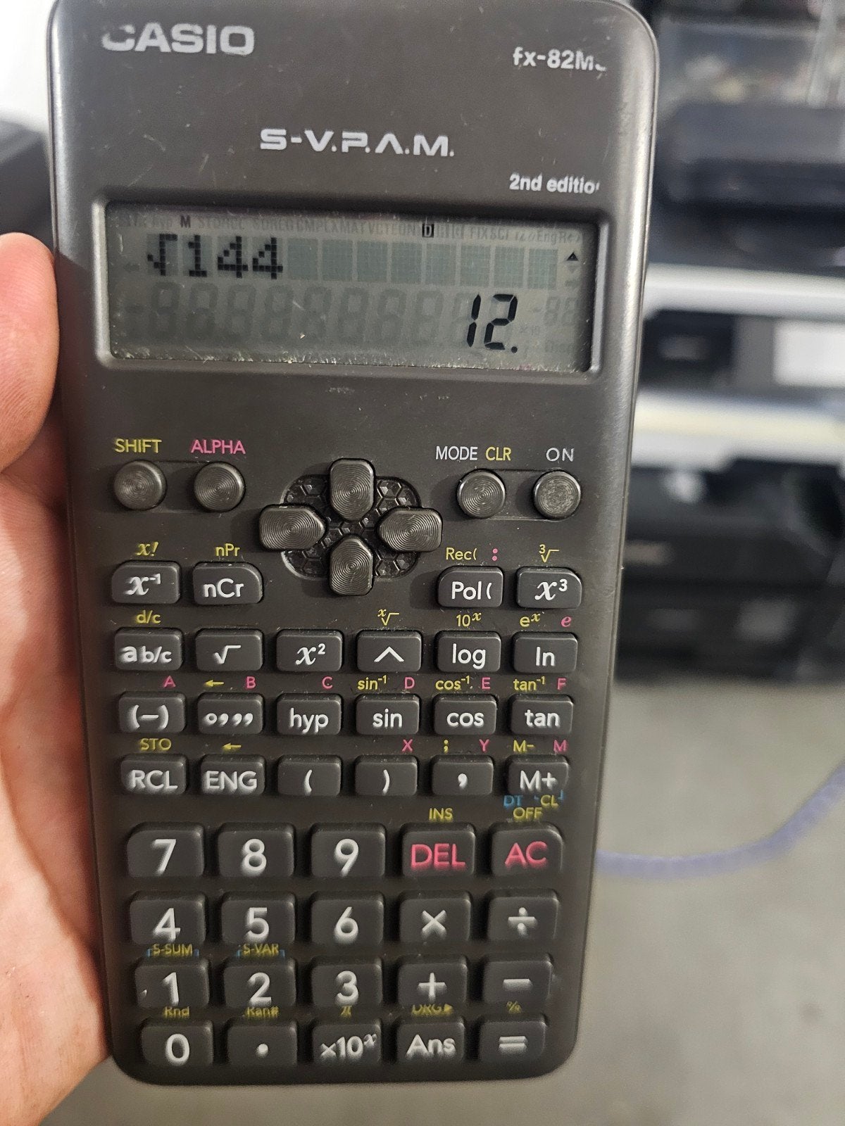 Casio fx-82MS-2 rekenmachine, Diversen, Ophalen of Verzenden, Zo goed als nieuw