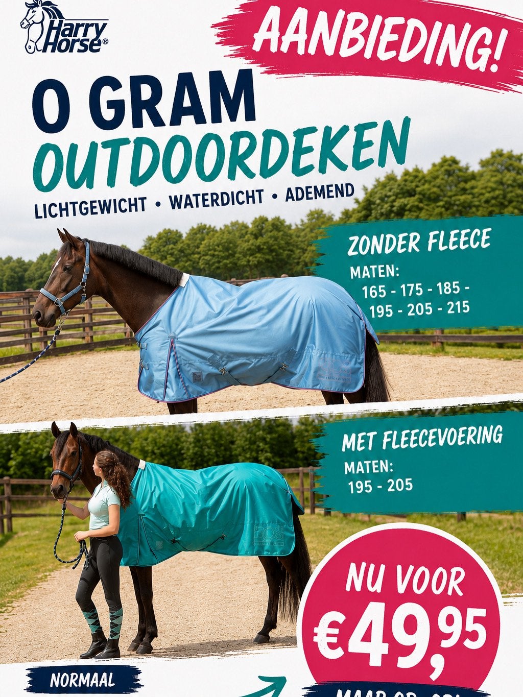 Nieuwe 0 gram outdoordeken, Ophalen of Verzenden, Nieuw