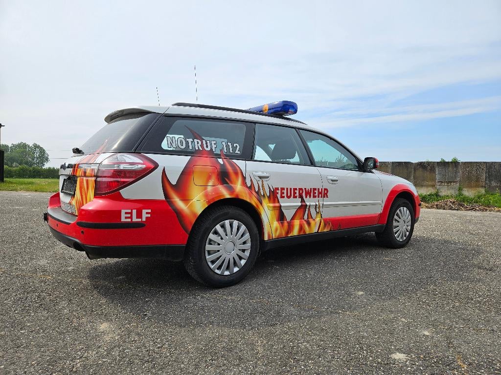 Subaru Outback awd Brandweer 4x4 foodtruck barrel carbagerun