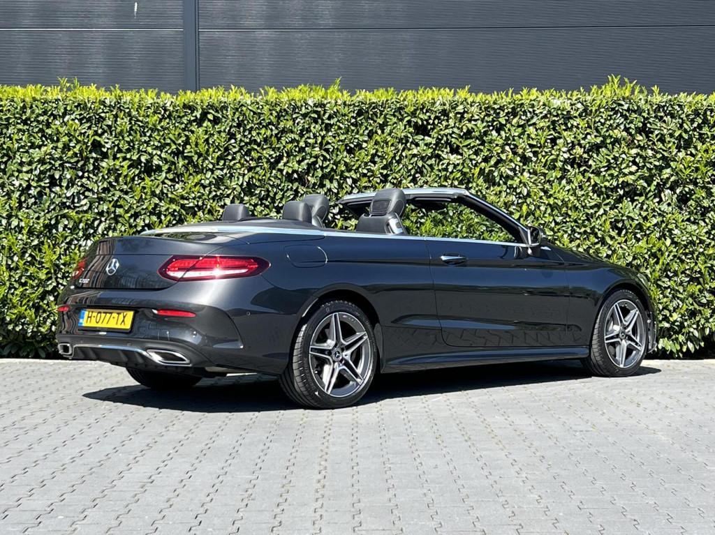 Mercedes C-klasse Cabrio 200 Premium Plus Pack, AMG-PAKKET N, Auto's, Mercedes-Benz, Automaat, Euro 6, 4 cilinders, Cabriolet