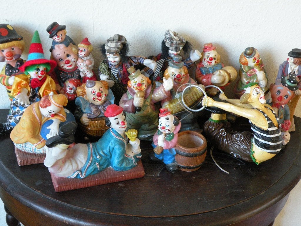 Clowntjes, beeldjes., Verzamelen, Ophalen of Verzenden, Zo goed als nieuw
