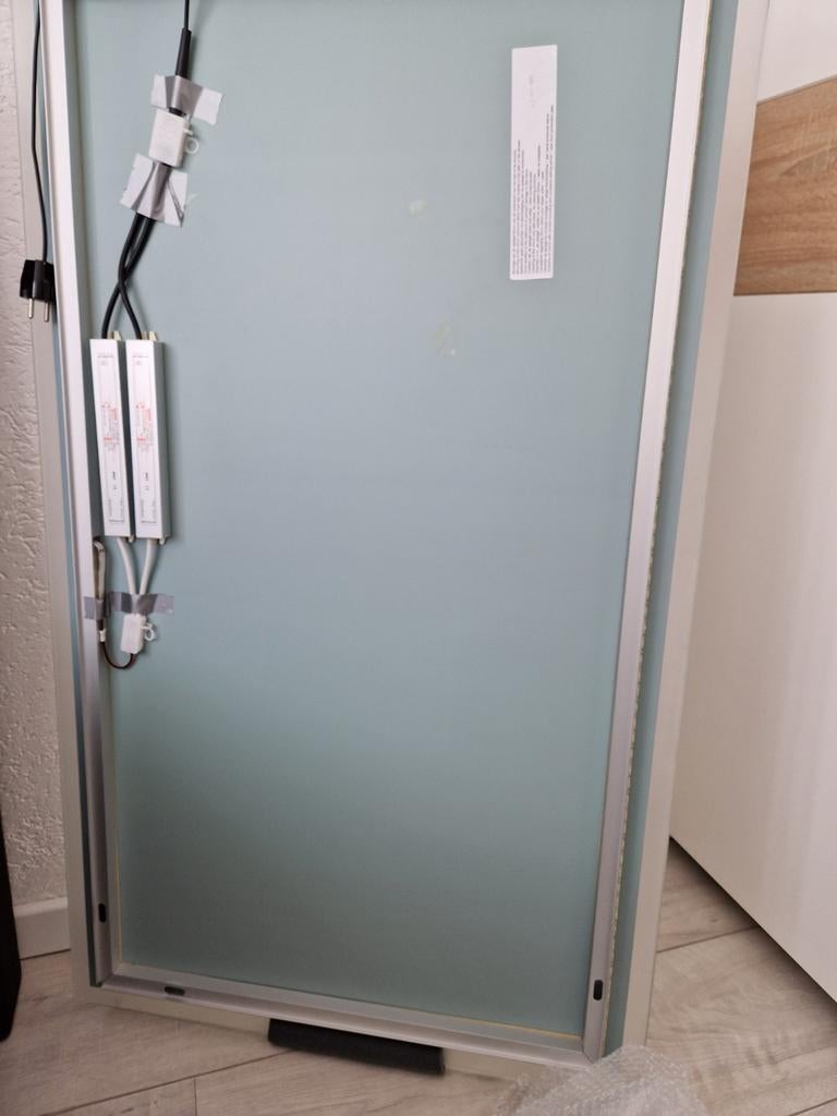 Badkamer spiegel met ledverlichting, Ophalen of Verzenden