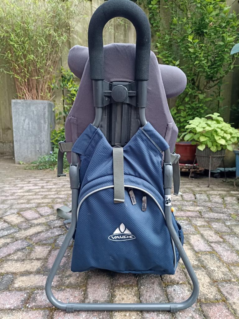 Vaude Rugdrager - Comfortabel en Veilig voor Wandelingen, Kinderen en Baby's, Babydragers en Draagdoeken, Overige merken, Gebruikt