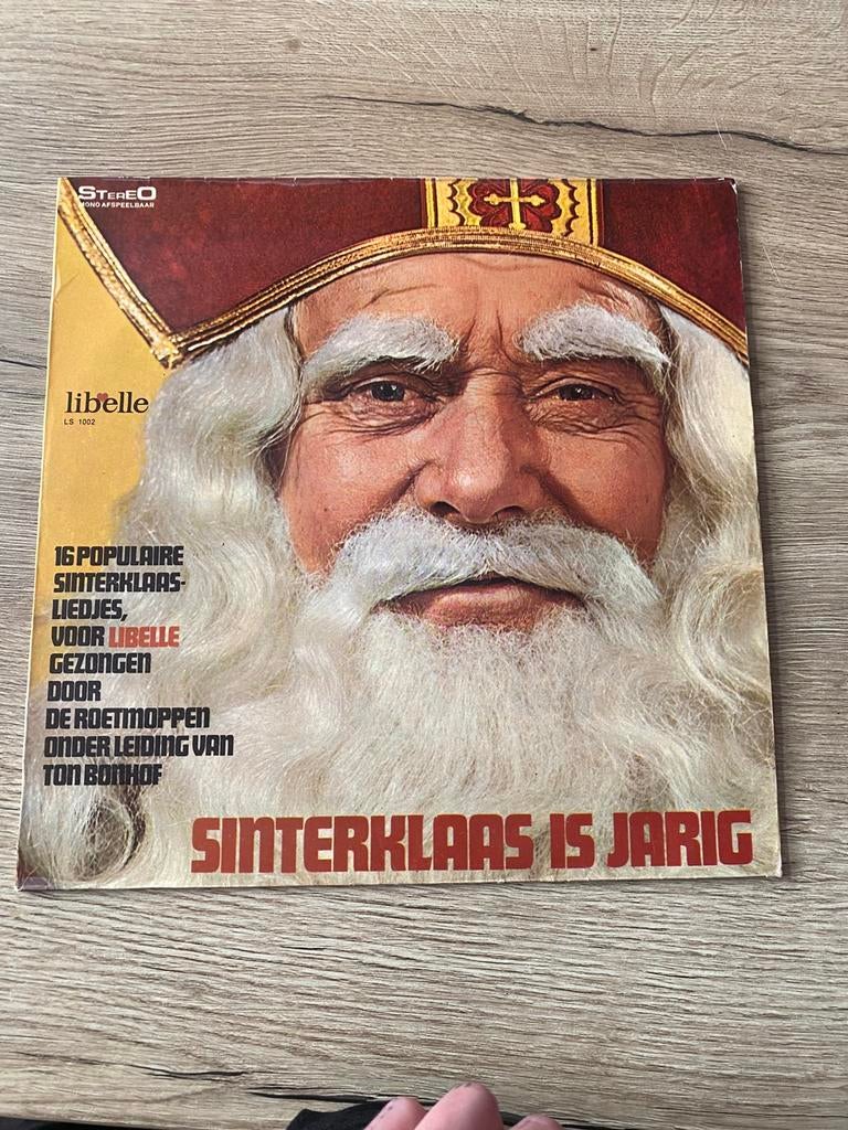 Sinterklaas is Jarig – De Roetmoppen o.l.v. Ton Bonhof, Cd's en Dvd's, Vinyl | Kinderen en Jeugd, Ophalen of Verzenden, Gebruikt