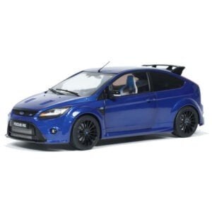 Ford Focus RS MK2 Performance 2009 Blauw Schaal 1/18 Solido, Solido, Auto, Solido, Nieuw
