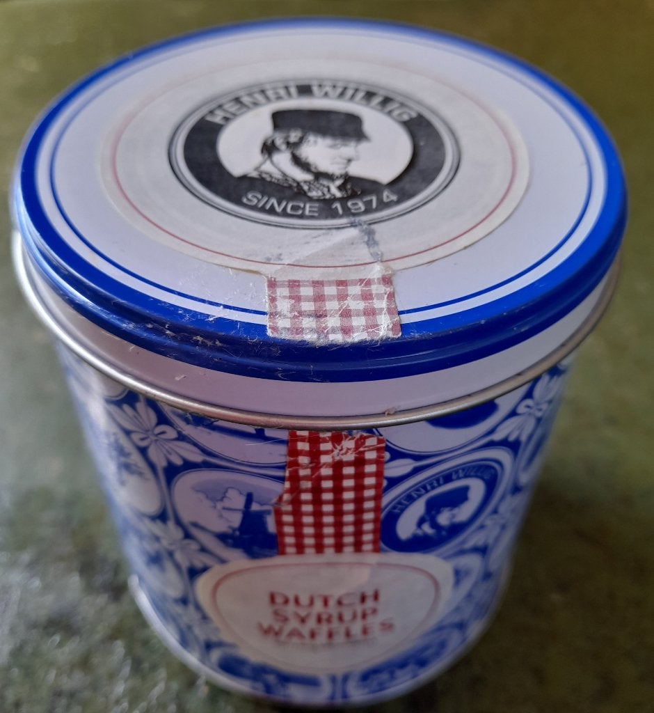 Stroopwafelblik - Henri Willig, Verzenden, Gebruikt, Overige
