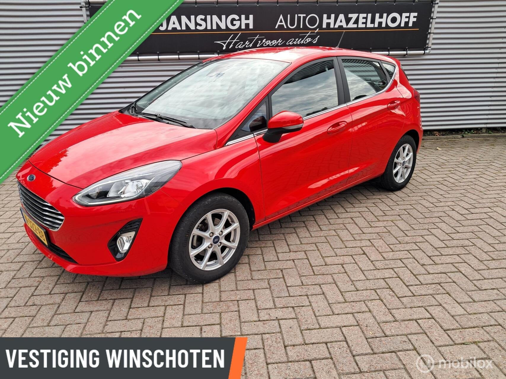 Ford Fiesta 1.0 EcoBoost Titanium | Clima | Cruise | Apple C, Voorwielaandrijving, Gebruikt, Euro 6, 580 kg