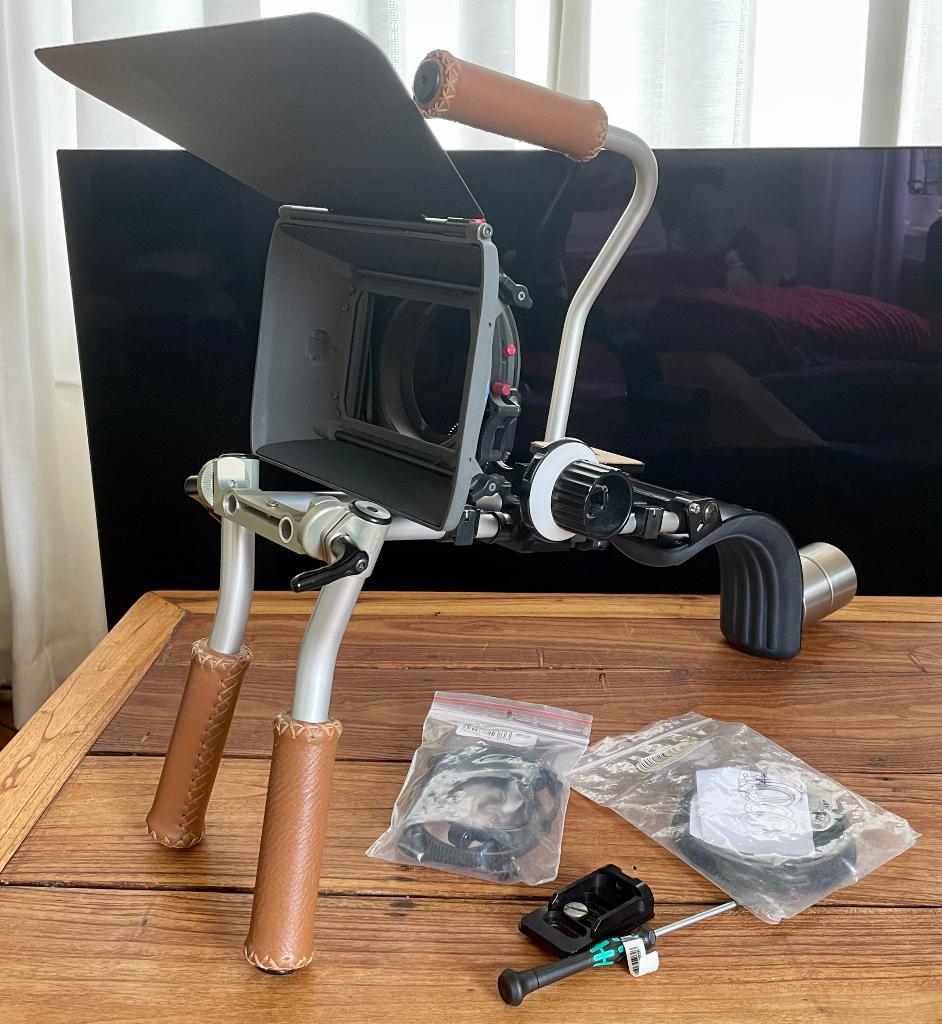 Complete Vocas rig voor DLSR camera's + mattebox followfocus, Audio, Tv en Foto, Fotografie | Professionele apparatuur, Refurbished