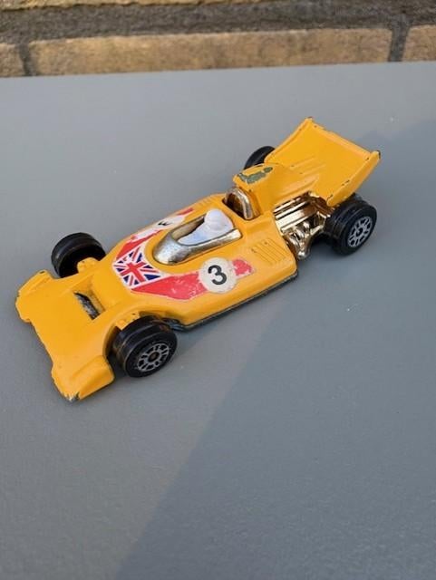 Corgi Juniors Formula 1 racer geel, Ophalen of Verzenden, Gebruikt
