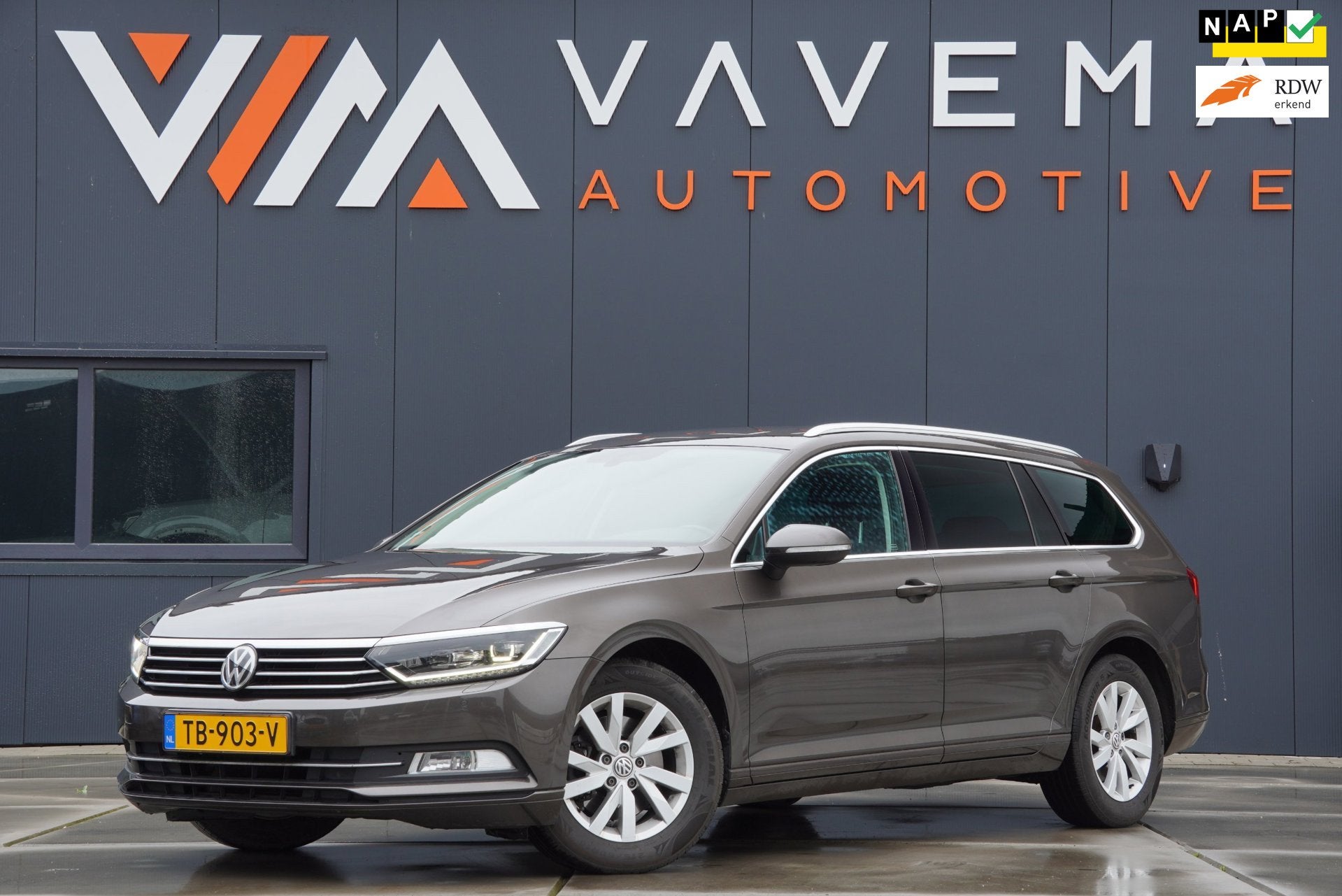 Volkswagen Passat Variant 1.4 TSI DSG Comfortline 2018 Busin, Auto's, Stof, Gebruikt, 4 cilinders, Origineel Nederlands