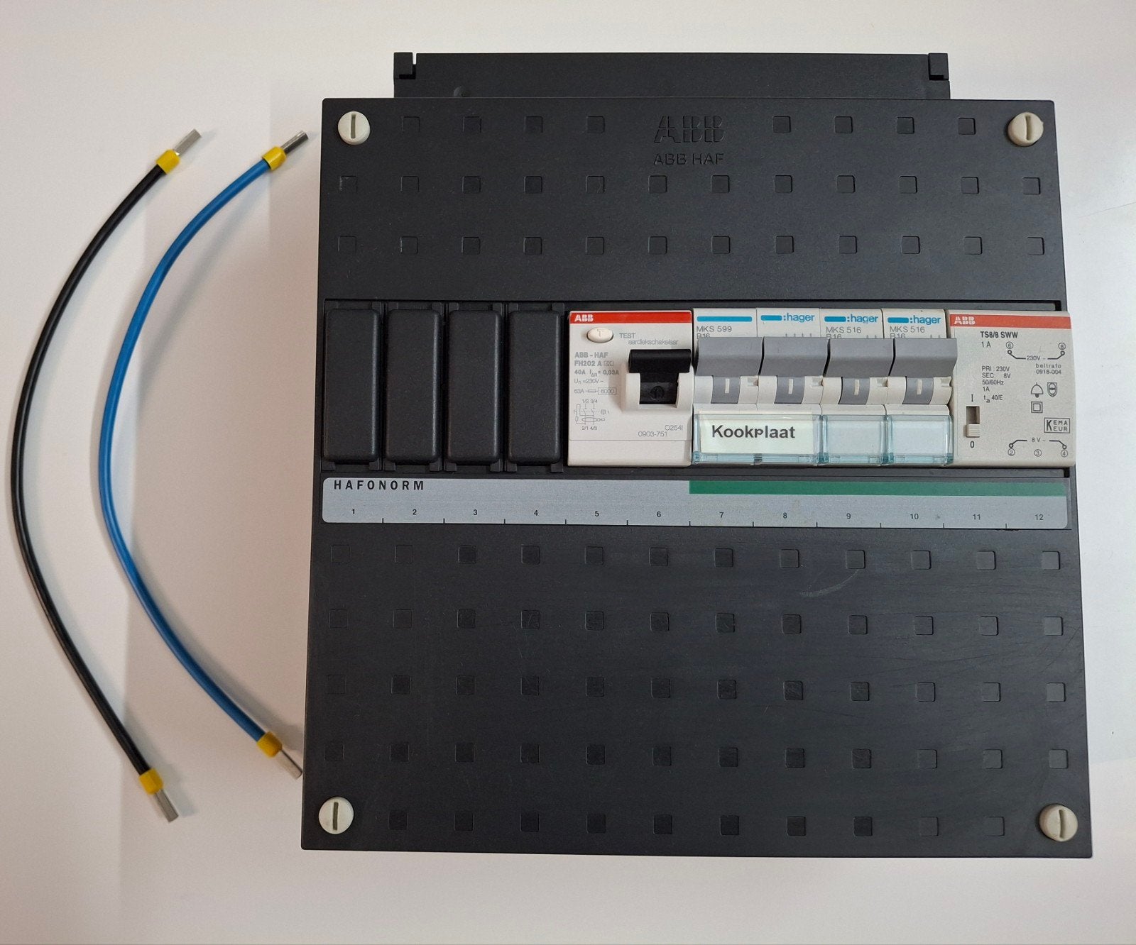 ABB HAF uitbreidingskast Groepenkast meterkast installatieau, Doe-het-zelf en Verbouw, Ophalen, Zo goed als nieuw, ABB, Overige typen