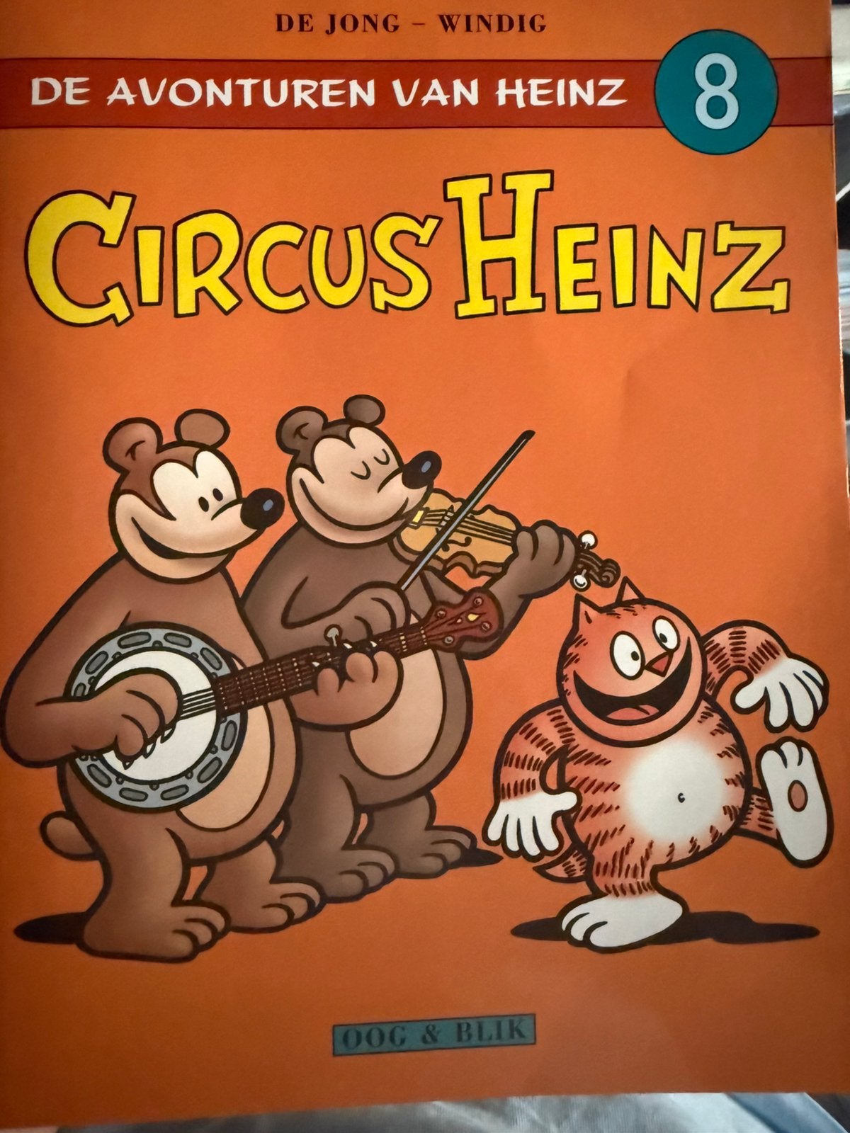 Circus heinz en de katten hebben ogen heinz. Nieuw, Complete serie of reeks, Ophalen of Verzenden, Zo goed als nieuw