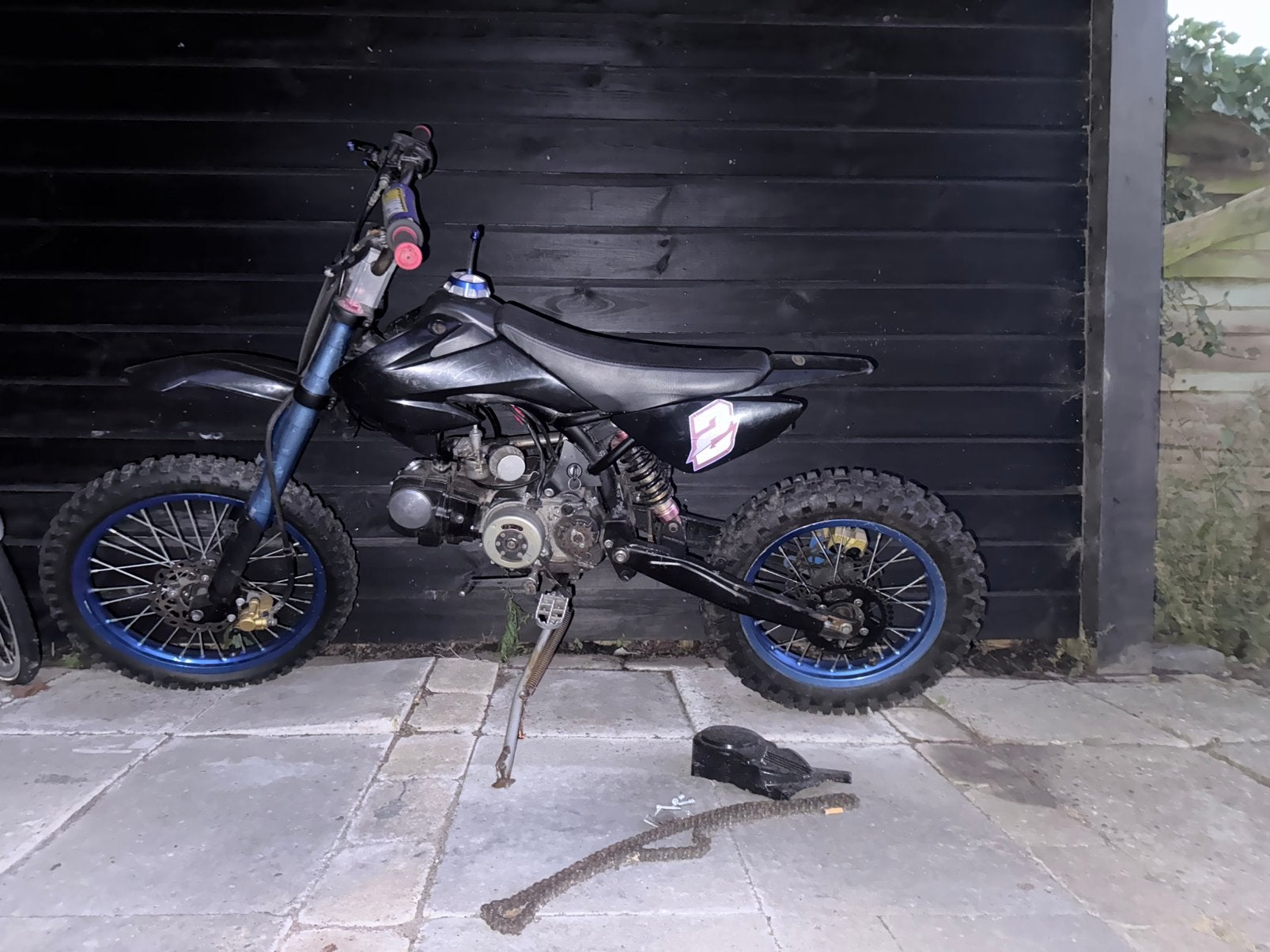 Pitbike 125cc, Ophalen, Gebruikt
