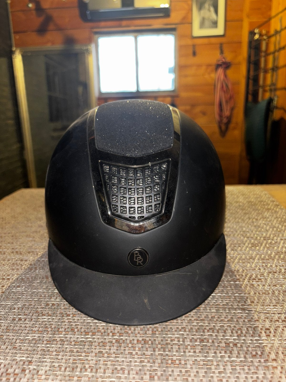 Cap BR zwart, Dieren en Toebehoren, Gebruikt, BR, Ophalen of Verzenden, Zwart