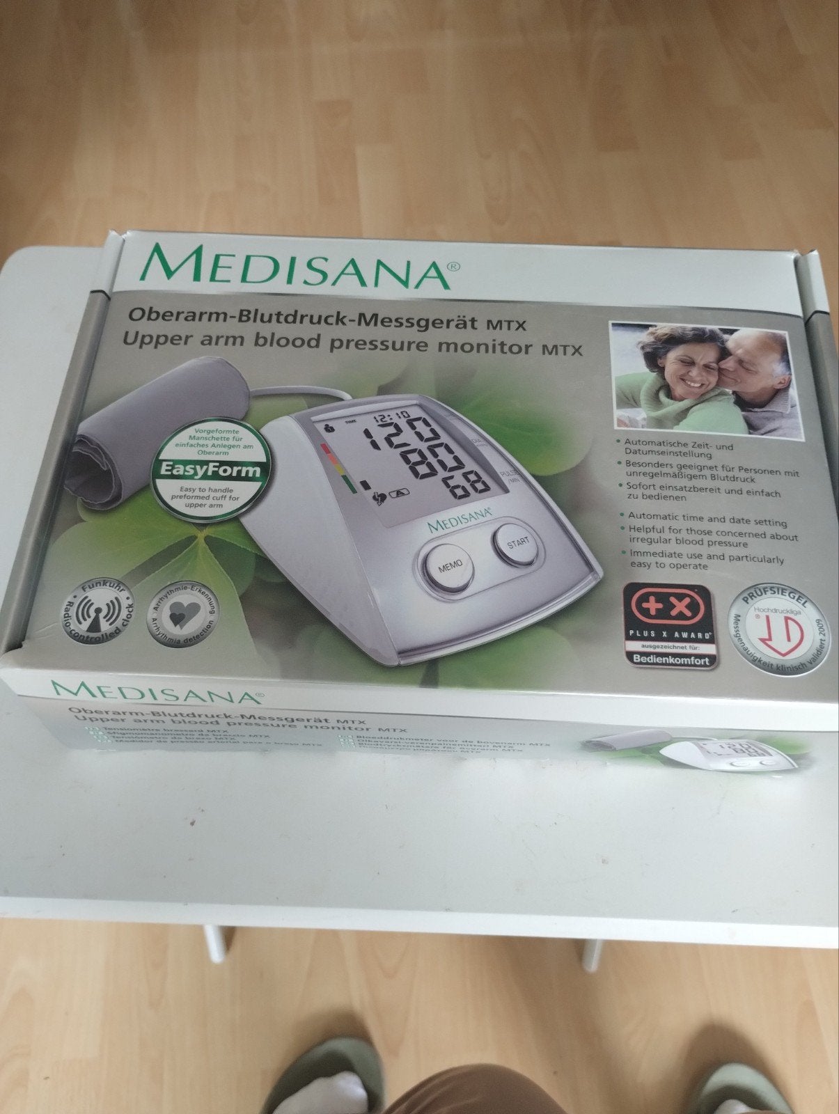 Medisana Bovenarm Bloeddrukmeter MTX - Nieuw in doos, Ophalen, Nieuw, Overige typen
