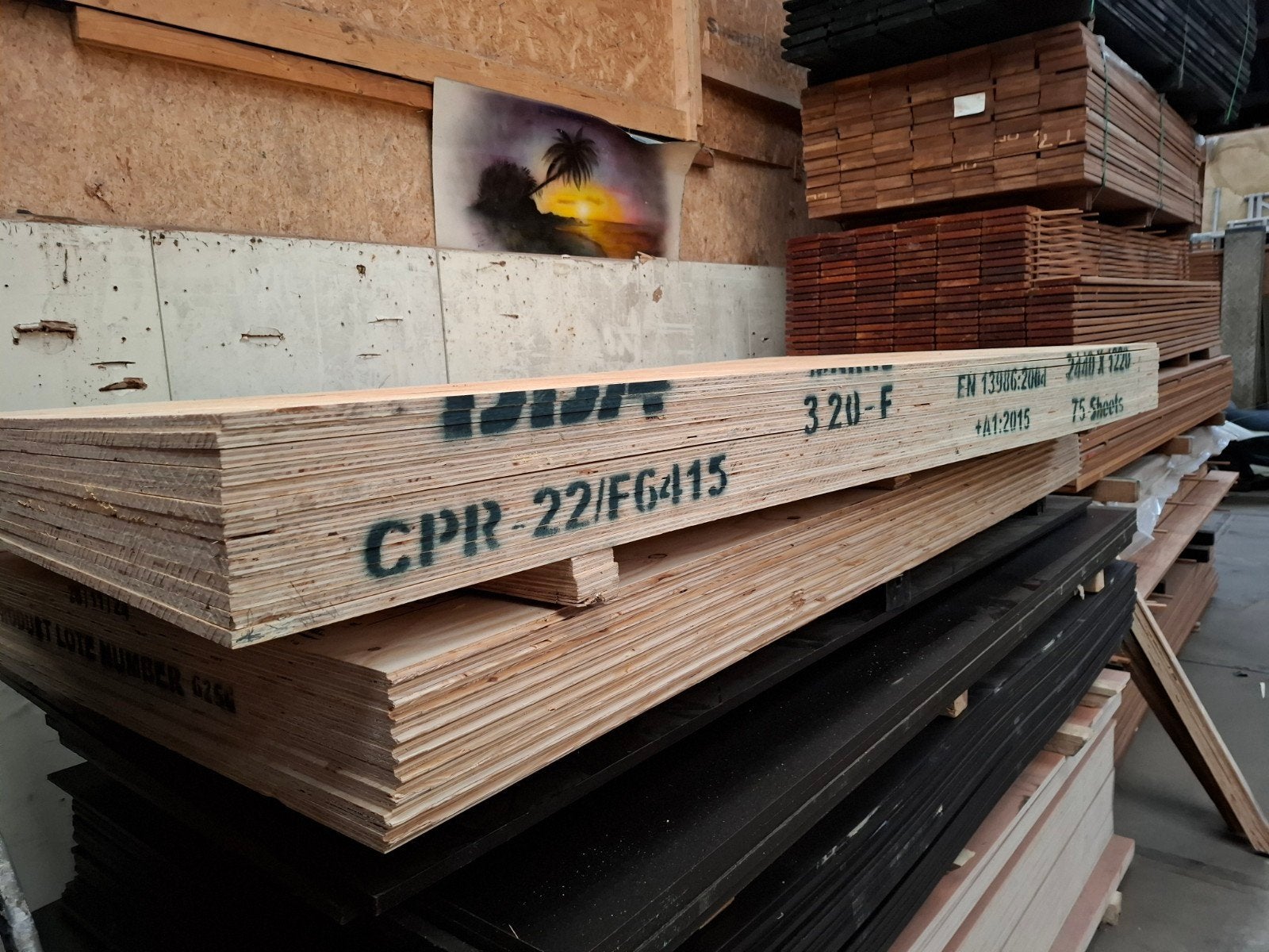 Partij 20 st underlayment platen 244x122x0.9 bezorgen mogeli, Ophalen