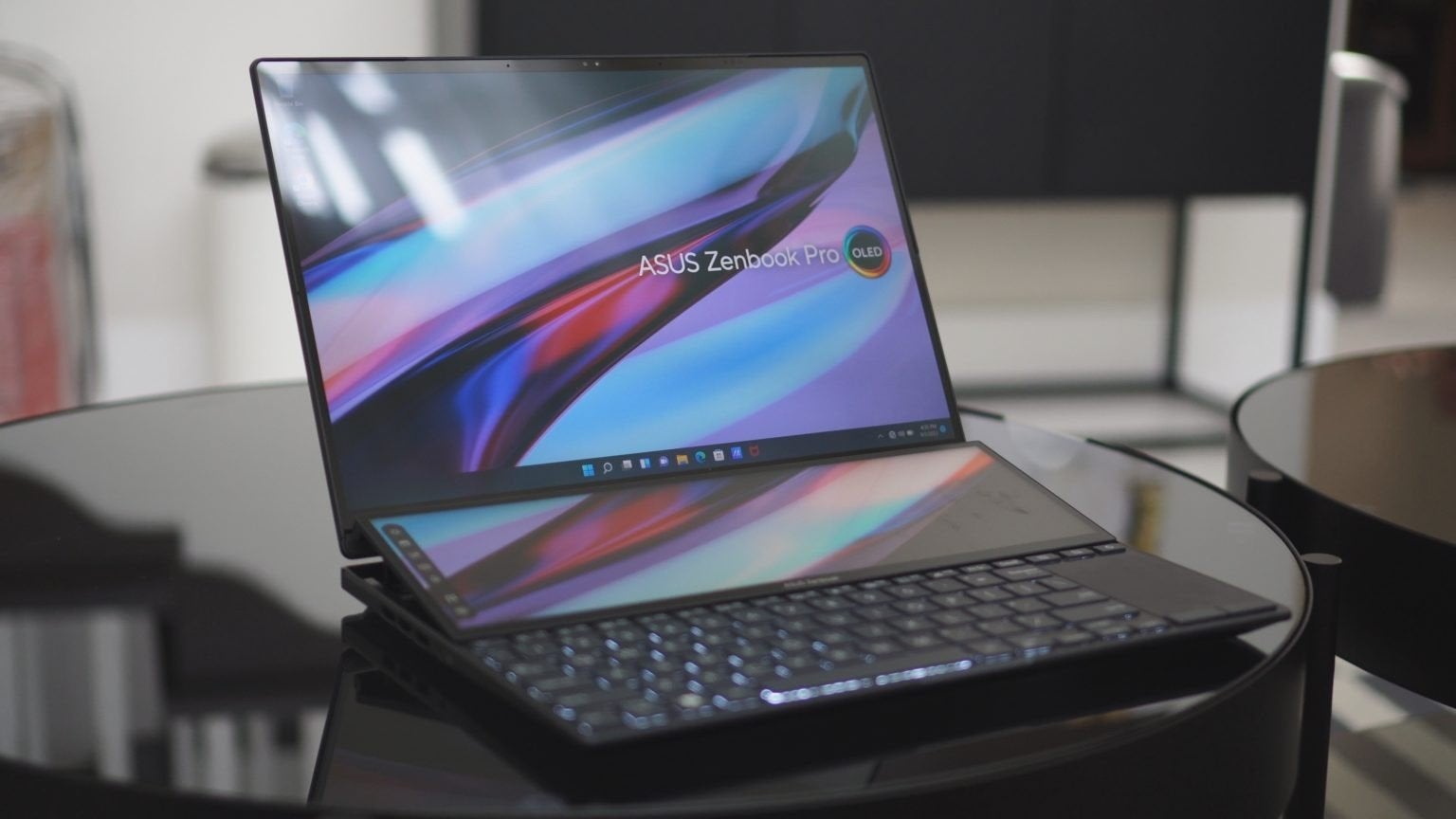 ASUS Zenbook Pro 14 Duo OLED – i9 / 32GB RAM / RTX 3050 Ti, Computers en Software, Windows Laptops, 2 tot 3 Ghz, ASUS, 14 inch