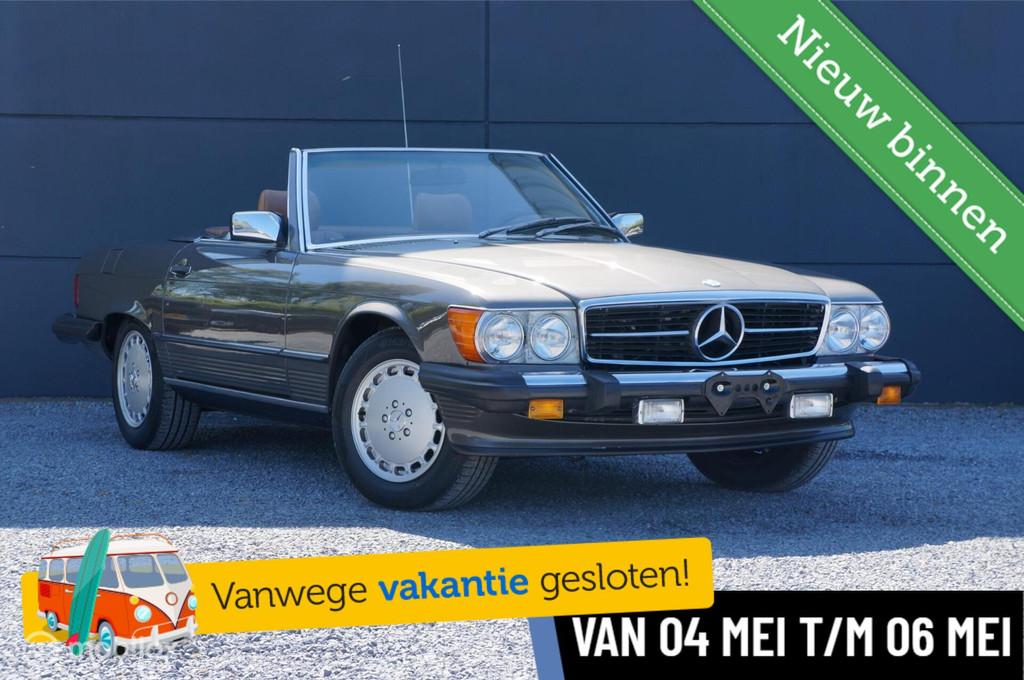Mercedes SL-klasse 560 SL 1986 Roadster/Convertible USA Spec, Auto's, Automaat, Achterwielaandrijving, 227 pk, Cabriolet