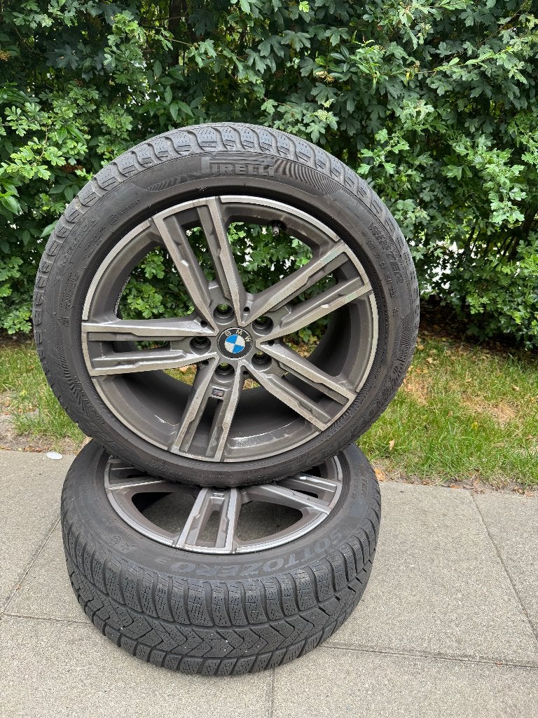 BMW M Performance 550M 17" Velgen Winterbanden 225/45 R17, Auto-onderdelen, Ophalen, Gebruikt, Banden en Velgen, 17 inch
