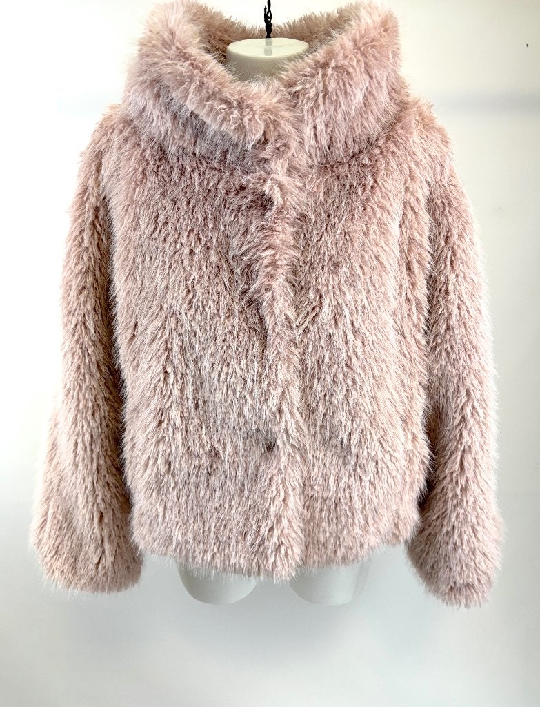 MUCHO GUSTO Roze faux fur achter NIEUW jas  Maat L, Kleding | Dames, Maat 42/44 (L), Nieuw, Ophalen of Verzenden, Mucho Gusto