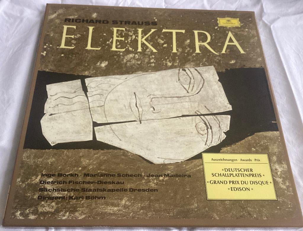 Richard Strauss Elektra Vinyl Box, Cd's en Dvd's, Gebruikt, Ophalen of Verzenden, Romantiek, 12 inch