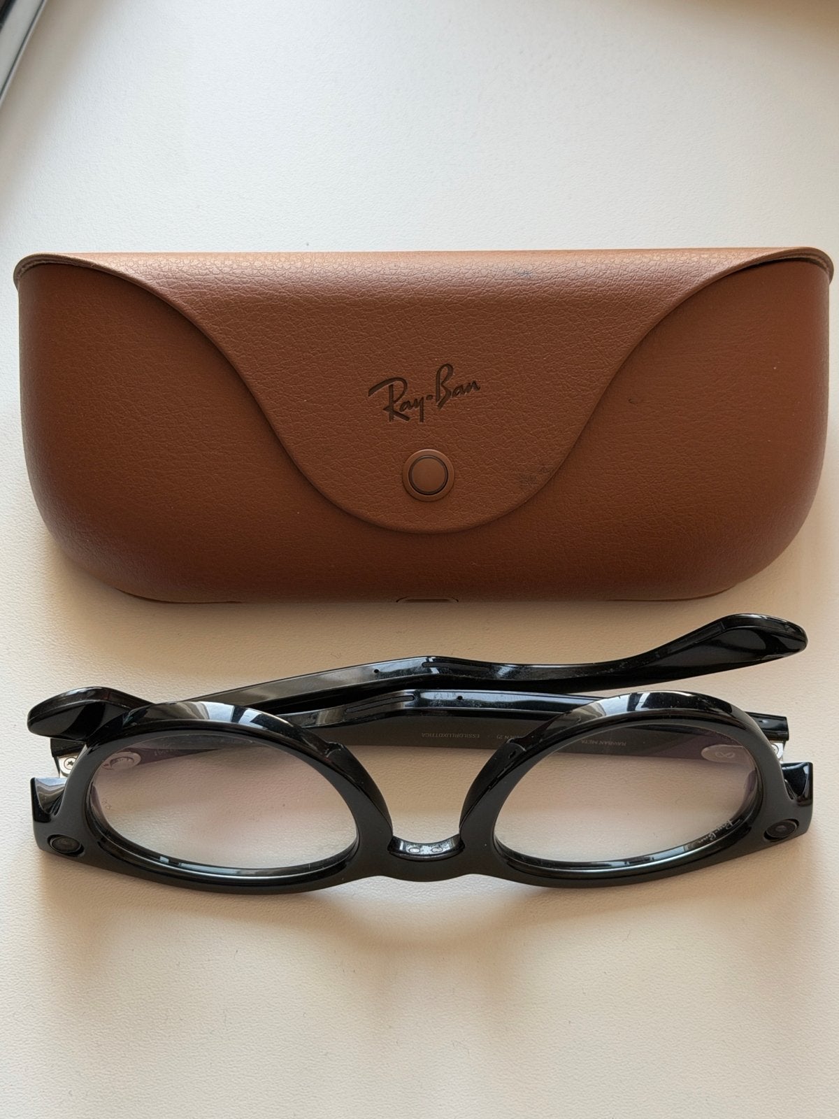 Ray-Ban Meta Gen 2 Headliner Transitions, Zwart, Ophalen of Verzenden, Zo goed als nieuw, Ray-Ban