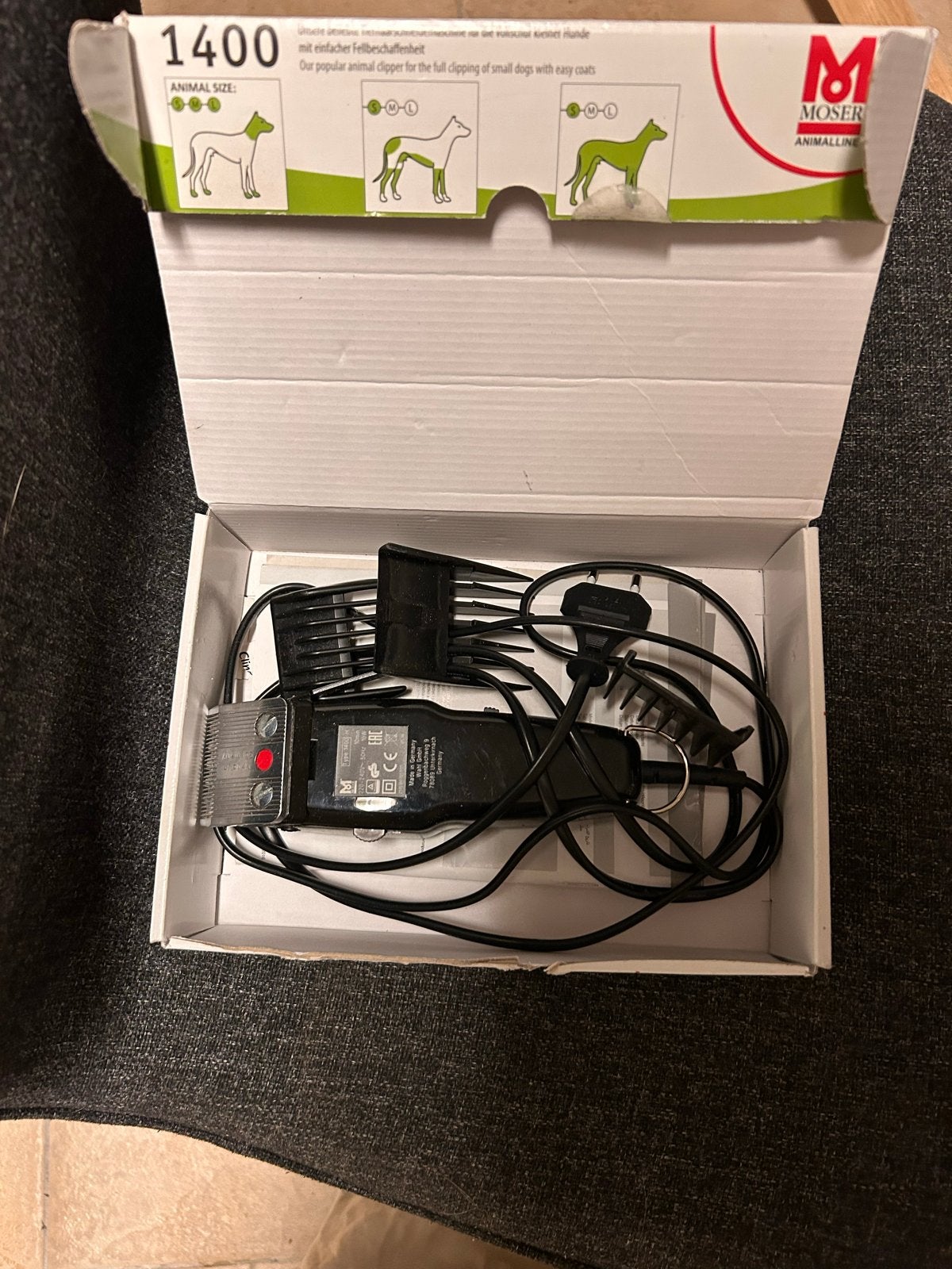 Moser 1400 trim-/ scheerapparaat, Ophalen, Zo goed als nieuw