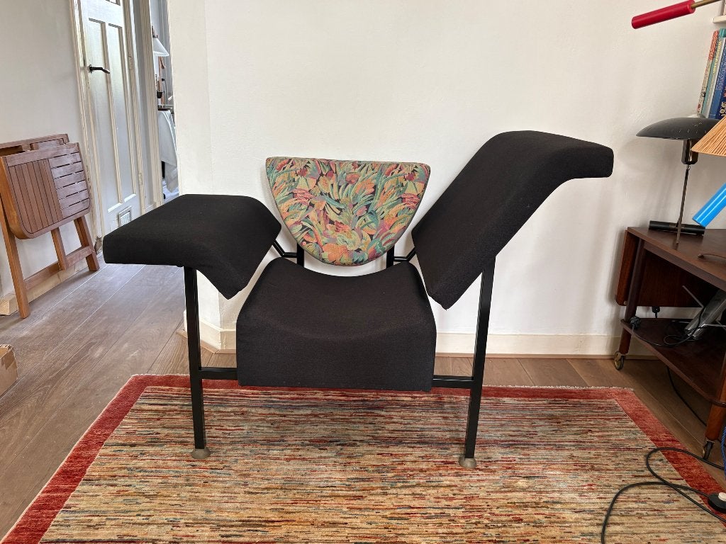 ´Groeten uit Holland´ Dutch design fauteuil/Rob Eckhardt, Ophalen, 75 tot 100 cm, Zo goed als nieuw, Metaal