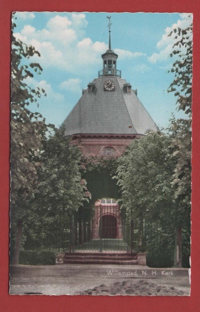 Willemstad (N.Br.) - N.H. Kerk - 1964 (pst.st. Oudemolen), Ophalen of Verzenden, 1960 tot 1980, Gelopen, Noord-Brabant