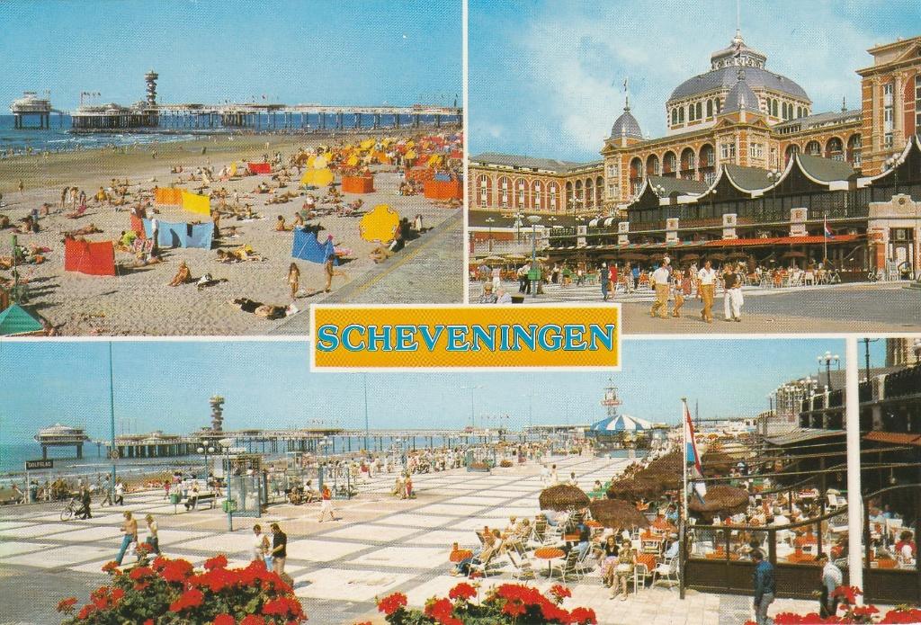 Ansichtkaart Scheveningen, Verzamelen, Ansichtkaarten | Nederland, Ophalen of Verzenden, 1980 tot heden, Gelopen, Zuid-Holland