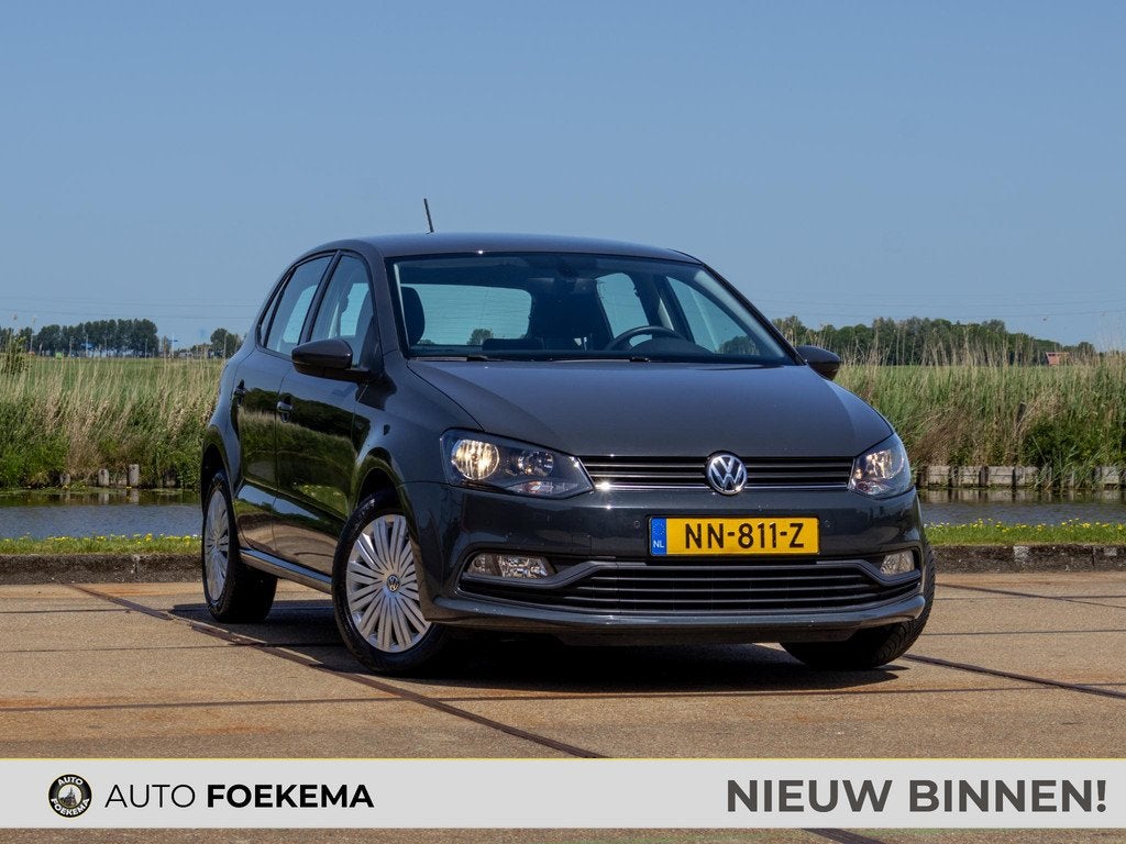 Volkswagen Polo 1.0 Cruise control Airco Parkeersensoren, Auto's, Voorwielaandrijving, Stof, Euro 6, 60 pk