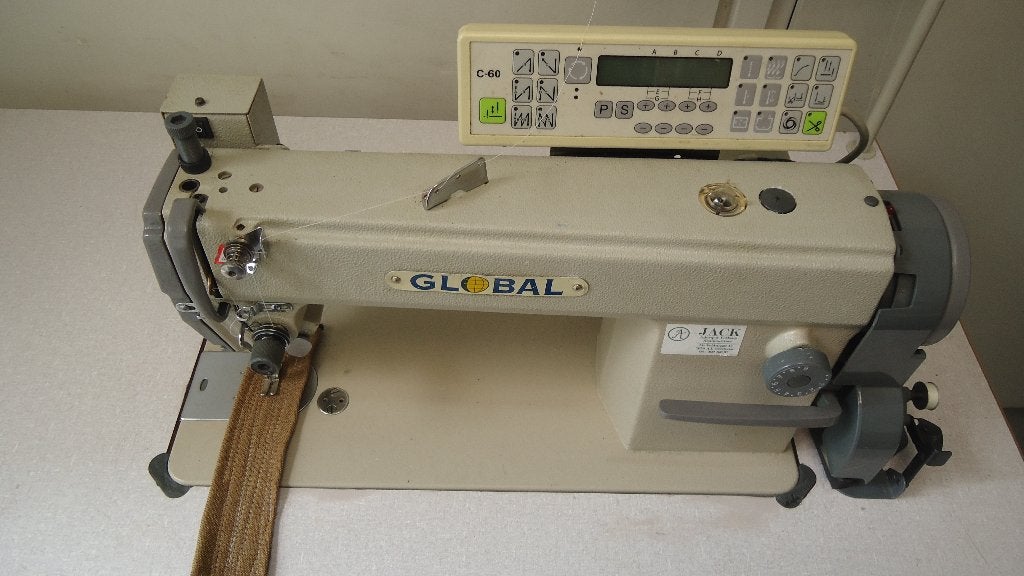 Industrie Naaimachine  Global  Rechtstikker vol Aut  wf333, Overige merken, Gebruikt, Ophalen of Verzenden, Naaimachine
