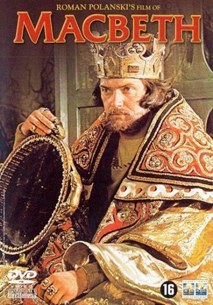 Macbeth (1971) DVD - Roman Polanski, 1960 tot 1980, Alle leeftijden, Drama, Ophalen of Verzenden