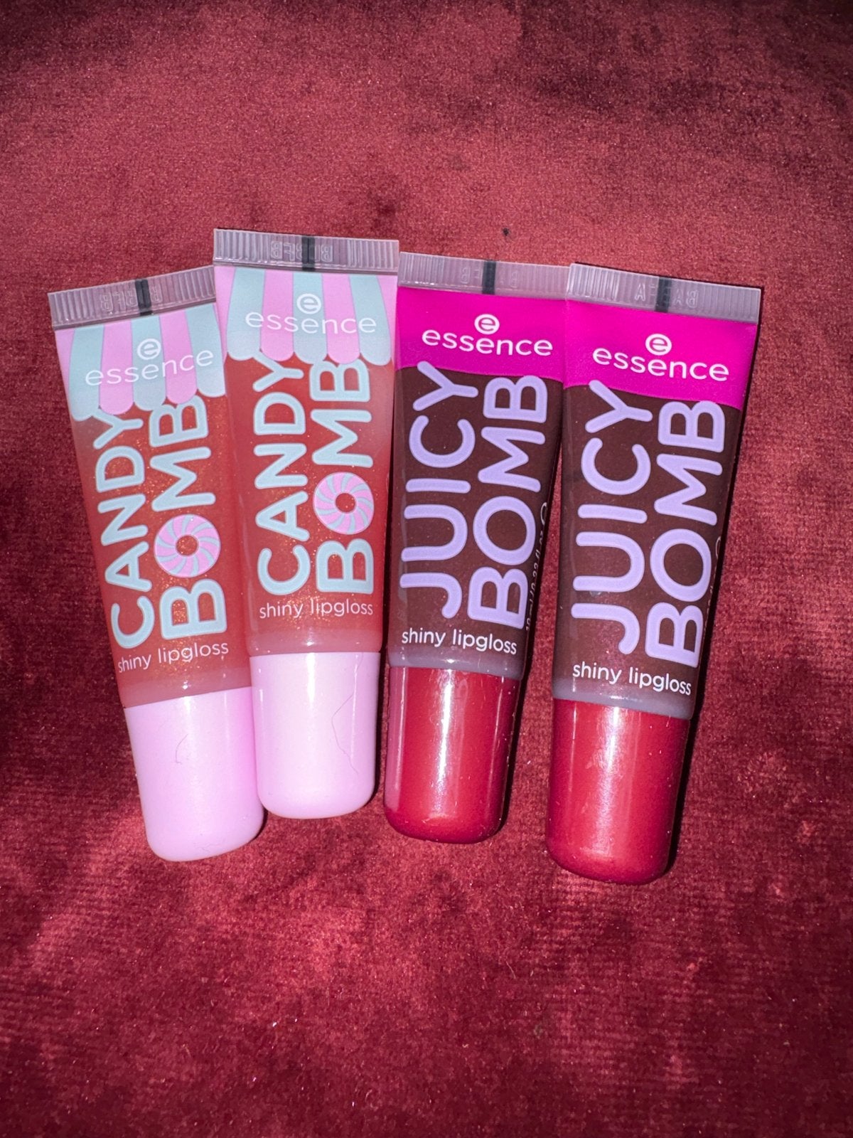 Essence Candy Bomb & Juicy Bomb Shiny Lipgloss Set, Sieraden, Tassen en Uiterlijk, Lippen, Verzenden, Nieuw, Make-up