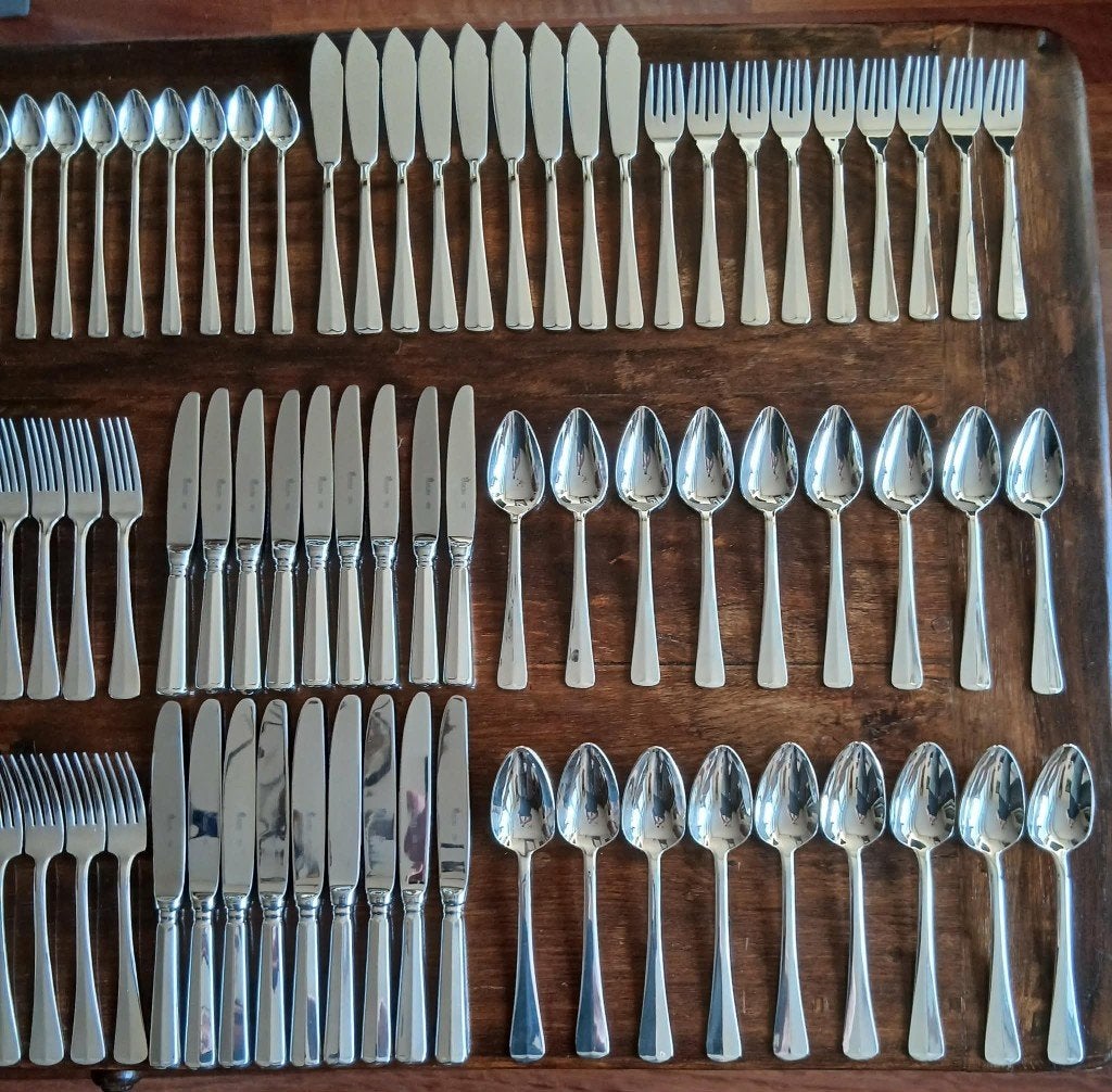 Foto 10 van EXCLUSIEF BEZIT! Verzilverd SOLA-100 Nieuwstaat 150-delig