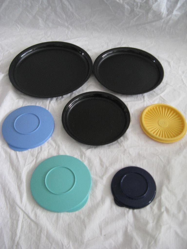 tupperware deksels, Huis en Inrichting, Ophalen of Verzenden, Zo goed als nieuw, Groen, Overige typen