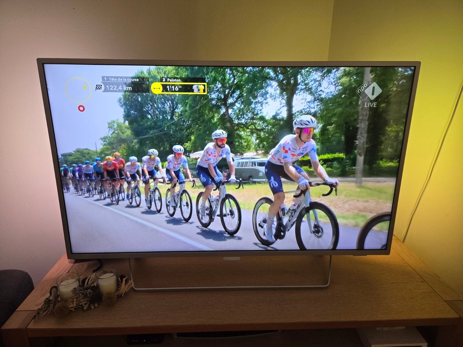 Philips ambilight smart tv 43 inch, Ophalen, Philips, 50 Hz, LCD