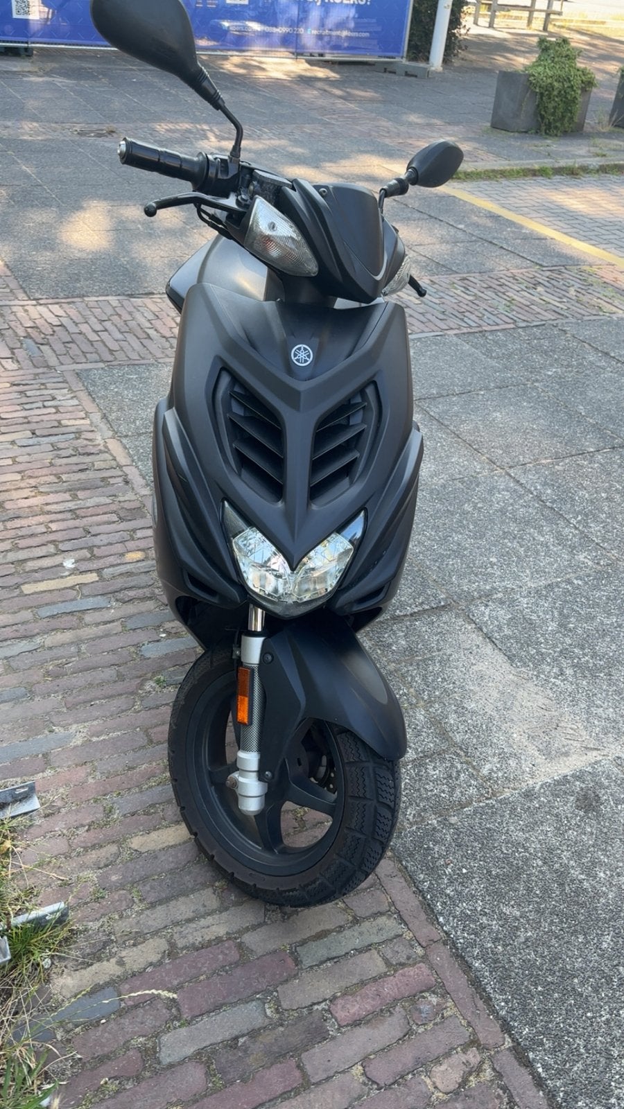 Yamaha Aerox 4t 50cc 2017, Fietsen en Brommers, Ophalen, Aerox, Maximaal 45 km/u, Zo goed als nieuw