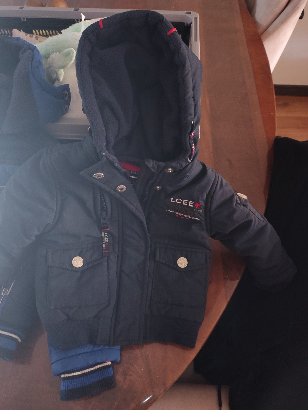 LCEE winterjas maat 74  te koop, Ophalen, LCEE, Zo goed als nieuw, Jasje